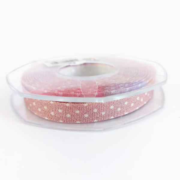 Pois Gift Ribbon - Old Pink 10 mm